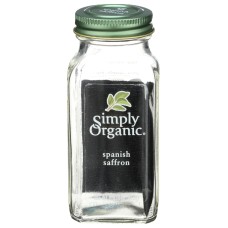 SIMPLY ORGANIC: Spanish Saffron, 0.01 oz