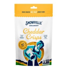 SNOWVILLE CREAMERY: Cheddar Crisps, 2 oz