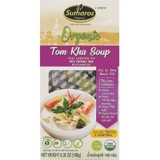 SUTHAROS: Organic Tom Kha Soup, 6.35 oz