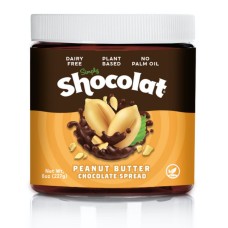 SHOCOLAT: Peanut Butter Chocolate Spread, 8 oz