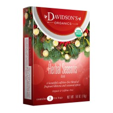 DAVIDISONS: Herbal Seasons Tea 8 Tea Bags, 0.56 oz