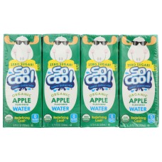 SO COOL: Organic Flavor Apple Water Zero Sugar, 54 fo