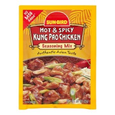 SUNBIRD: Hot Spicy Kung Pao Chicken Seasoning Mix, 0.875 oz