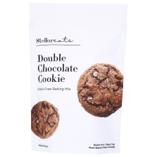 STELLAR EATS: Double Chocolate Cookie Baking Mix, 291 gm