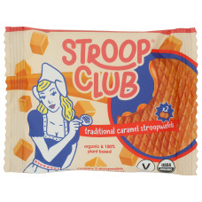 STROOP CLUB: Plant Based Caramel Stroopwafels Cookie 2 Count, 2.1 oz STROOP CLUB: Plant Based Caramel Stroopwafels Cookie 2 Count, 2.1 oz