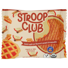STROOP CLUB: Apple Pie Caramel Stroopwafels Cookie 2 Count, 2.1 oz STROOP CLUB: Apple Pie Caramel Stroopwafels Cookie 2 Count, 2.1 oz