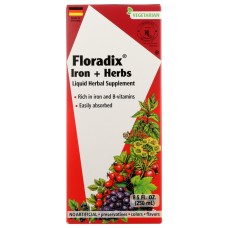 SALUS: Floradix Iron Herbs Supplement, 8.5 fo