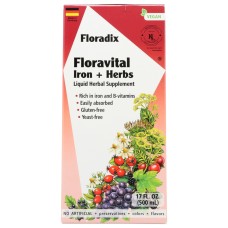 SALUS: Floravital Iron Herbs Supplement, 17 fo