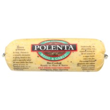 SAN GENNARO: Polenta Garlic Basil, 24 oz