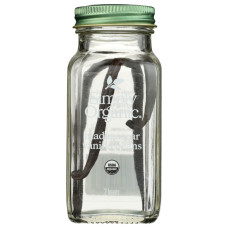 SIMPLY ORGANIC: Madagascar Vanilla Beans, 2 pc