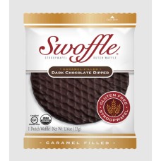 SWOFFLE: Dark Chocolate Stroopwafel, 1.45 oz