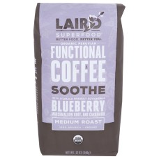 LAIRD SUPERFOOD: Soothe Medium Roast Ground Coffee, 12 oz