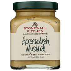 STONEWALL KITCHEN: Horseradish Mustard, 8 oz