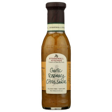 STONEWALL KITCHEN: Garlic Rosemary Citrus Sauce, 11 oz