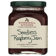 STONEWALL KITCHEN: Seedless Raspberry Jam, 12.5 oz STONEWALL KITCHEN: Seedless Raspberry Jam, 12.5 oz