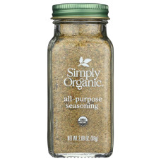 SIMPLY ORGANIC: All Purpose Seasoning, 2.08 oz