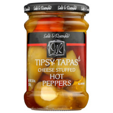 SABLE AND ROSENFELD: Tipsy Tapas Hot Peppers, 8.8 oz
