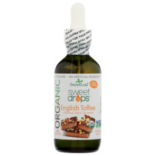 SWEETLEAF STEVIA: Sweet Drops English Toffee Organic, 2 oz