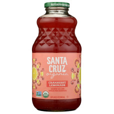 SANTA CRUZ: Organic Cranberry Lemonade Juice, 32 fo