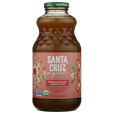 SANTA CRUZ: Organic Pomegranate Ginger Tea Juice, 32 fo