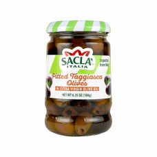 SACLA: Pitted Taggiasca Olives, 6.35 oz
