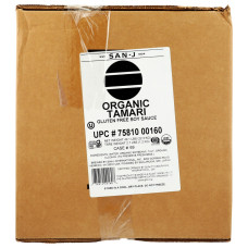 SAN J: Tamari Soy Sauce Gluten Free Organic, 5 ga