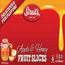 STREITS: Apple Honey Fruit Slices, 6 oz
