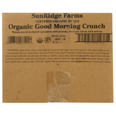 SUNRIDGE FARMS: Organic Good Morning Crunch, 10 lb SUNRIDGE FARMS: Organic Good Morning Crunch, 10 lb