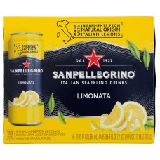 SAN PELLEGRINO: Limonata Sparkling Drink 6 Count, 66.9 fo