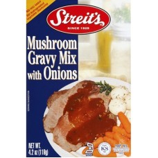 STREITS: Mushroom Gravy Onion Mix, 4.2 oz