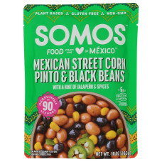 SOMOS: Mexican Street Corn Pinto and Black Beans, 10 oz SOMOS: Mexican Street Corn Pinto and Black Beans, 10 oz
