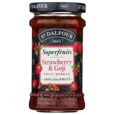 ST DALFOUR: Superfruits Strawberry and Goji Fruit Spread, 6 oz