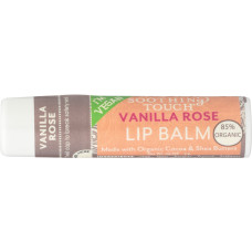 SOOTHING TOUCH: Vanilla Rose Vegan Lip Balm, 0.25 oz SOOTHING TOUCH: Vanilla Rose Vegan Lip Balm, 0.25 oz