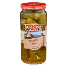 SANTA BARBARA: Pickled Okra, 16 oz