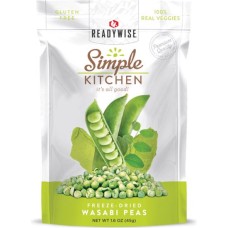 SIMPLE KITCHEN: Freeze Dried Wasabi Peas, 1.6 oz