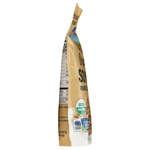 SUNRIDGE FARMS: Organic Roasted and Salted Soynuts, 6 oz