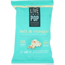 LIVE LOVE POP: Popcorn Salt & Vinegar, 1 oz