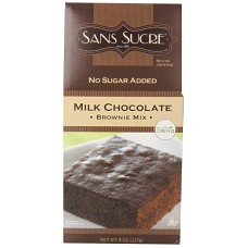 SANS SUCRE: Mix Brownie Chocolate Milk, 8 oz