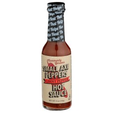 SMALL AXE PEPPERS: Sauce Hot Ghost Pepper, 5 oz
