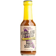 SMALL AXE PEPPERS: Sauce Hot Habanero Mango, 5 oz