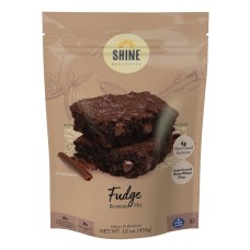 SHINE BAKEHOUSE: Brownie Mix Fudge, 16 oz