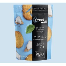 SWEETWELL: Cookies Coconut Keto, 3.2 oz