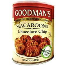 GOODMANS: Cookie Macaroon Choc Chip, 10 oz