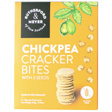 RUTHERFORD & MEYER: Cracker Bites Chickpea, 4.9 oz