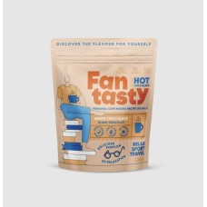 FAN TASTY FOODS: Hot White Chocolate Mix Low Sugar, 7.9 oz