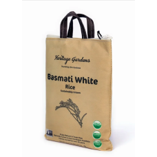 HERITAGE GARDENS: Rice White Basmati, 2 LB