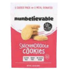 NUNBELIEVABLE: Cookies Snickerdoodle, 2.26 oz