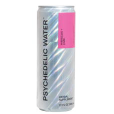 PSYCHEDELIC WATER: Kava Rtd Hibiscus Lime, 12 FO