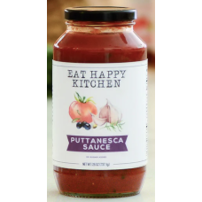EAT HAPPY KITCHEN: Sauce Puttanesca, 26 OZ