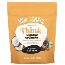 FOUR SIGMATIC: Creamer Cocont Cacao Org, 4.23 oz